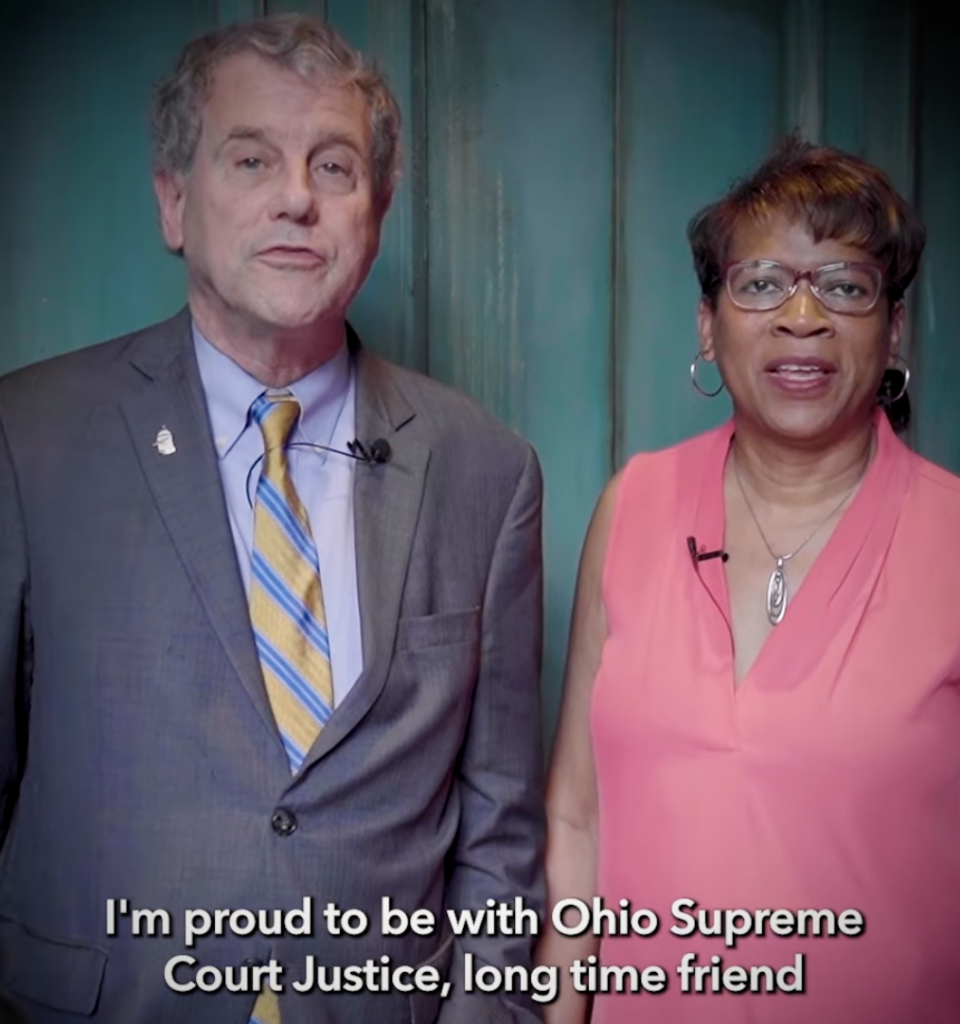 JUSTICE MELODY STEWART “SENATOR SHERROD BROWN ENDORSEMENT” AD